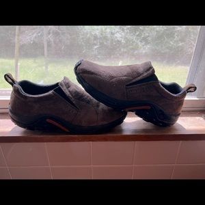 Merrell Jungle Moc Gunsmoke Suede shoes